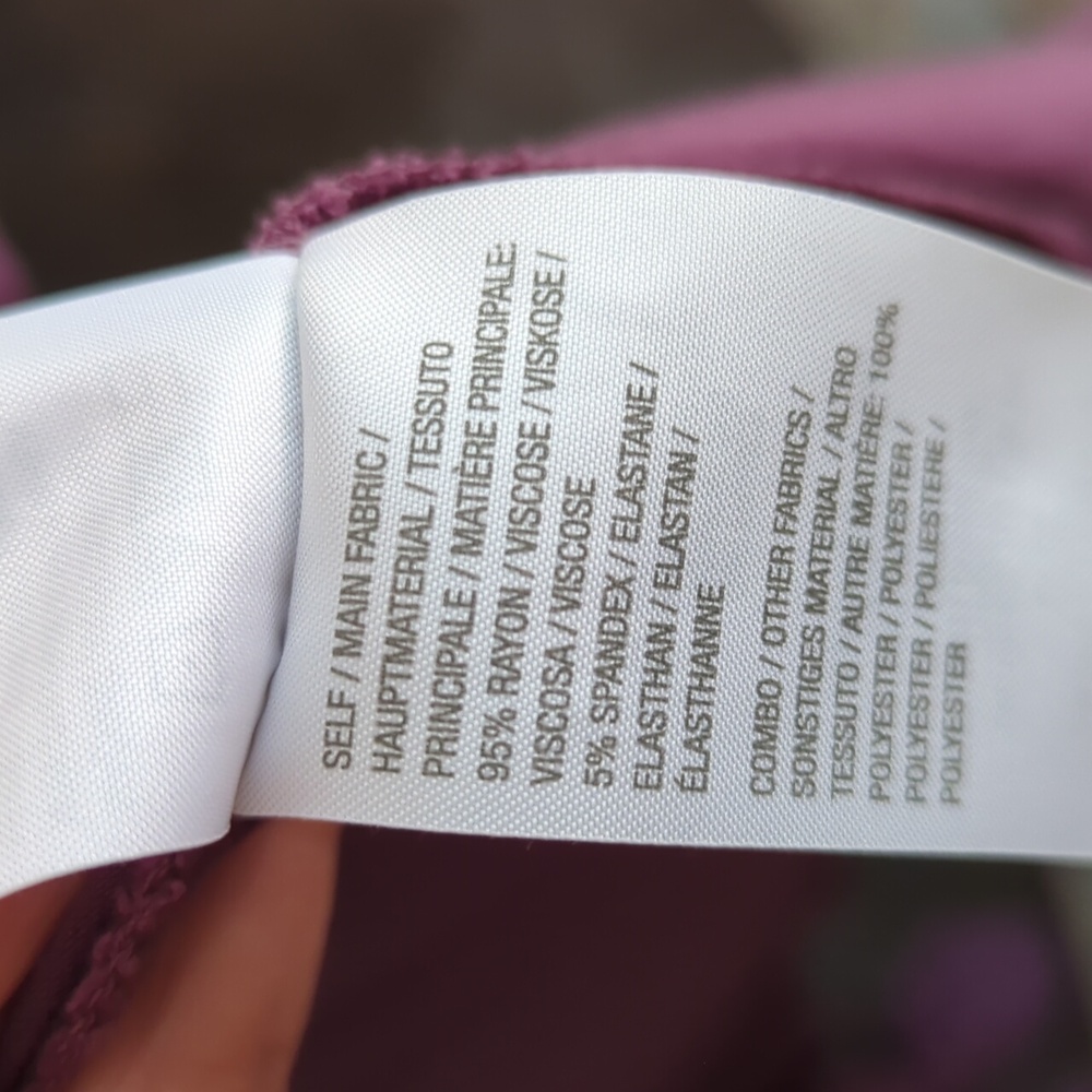 LOGO By Lori Goldstein Purple Jacket And Tank Set - Picture 7 of 8